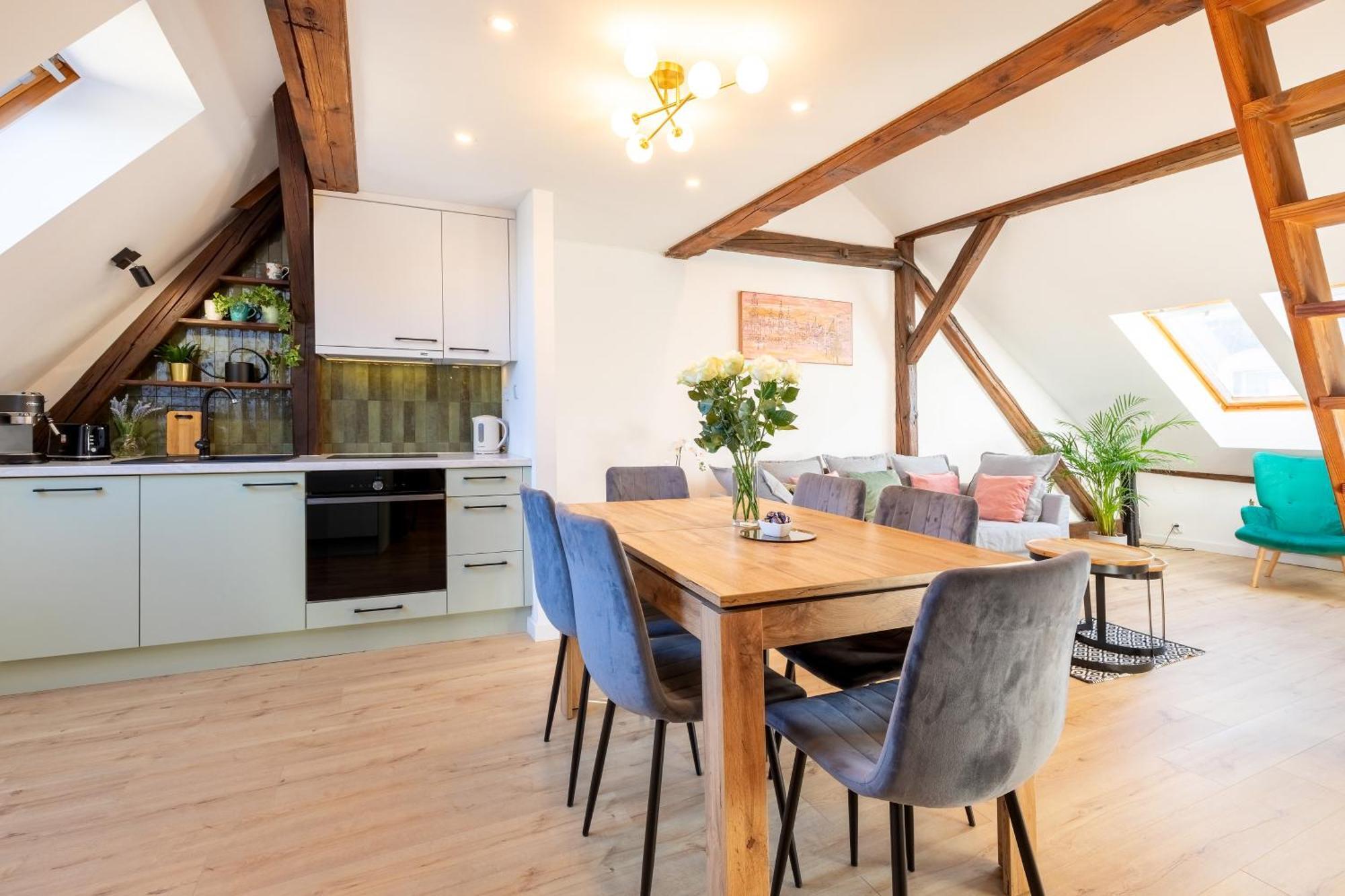 Apartment With Entresol Old Town Краків Екстер'єр фото